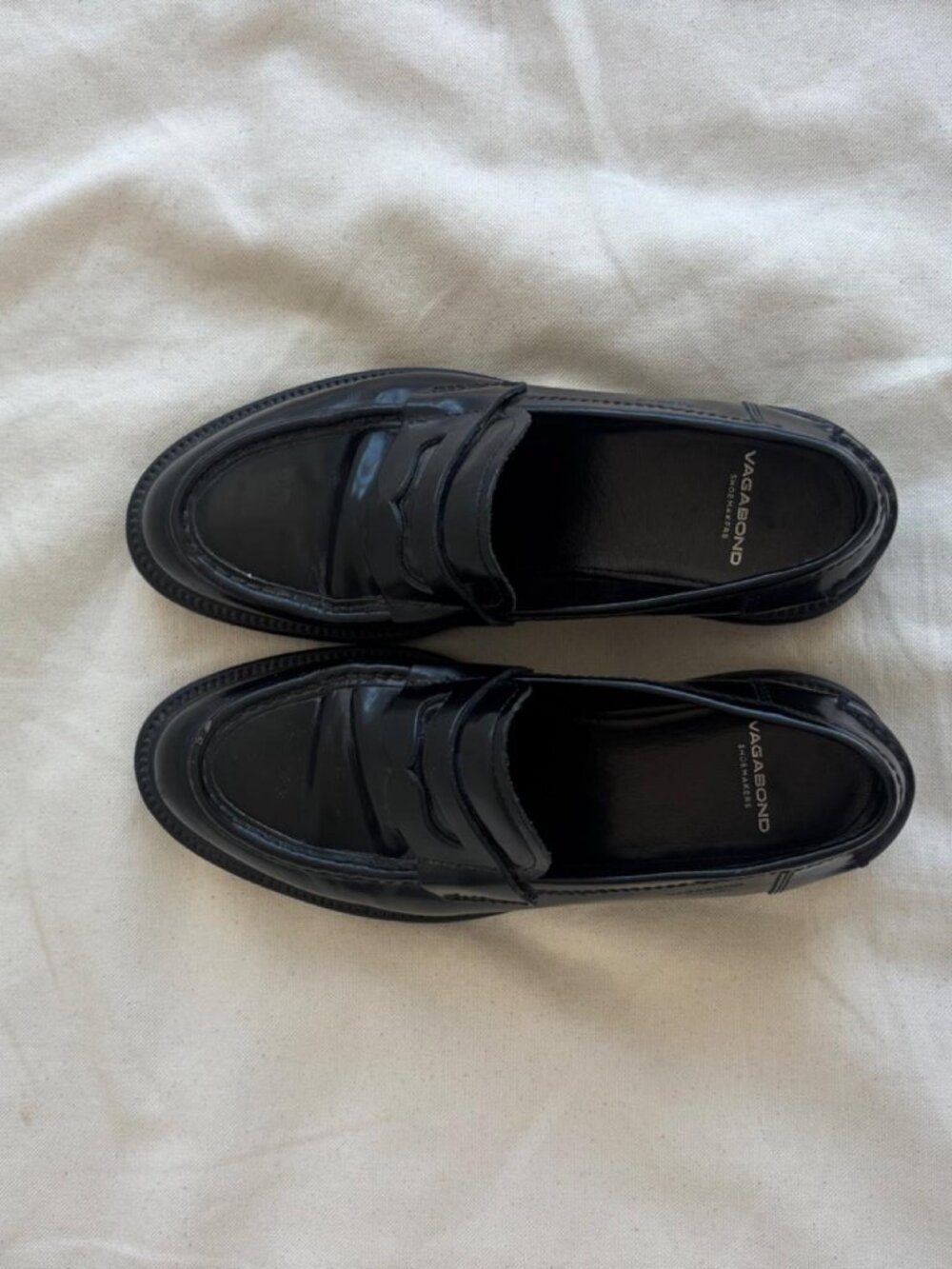 Vagabond Women's Black Loafers